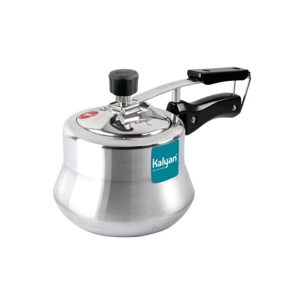 2Litres Matki Induction Base Aluminium Pressure cooker (Innerlid, Blue)