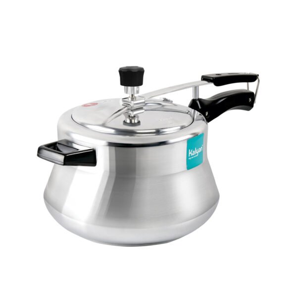 7Litres Matki Induction Base Aluminium Pressure cooker (Innerlid, Blue)